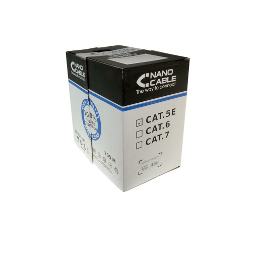 Grå Netværkskabel UTP Cat5e 305m Til IP Kamera M.M.