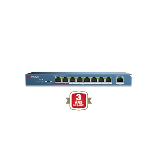 HIKVISION DS-3E0109P-E PoE 8 Port Switch