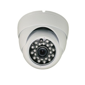 Udvendig DOME Farvekamera 700TVL CMOS 6mm Med 20m IR Lys