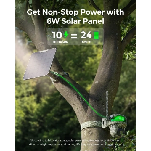Reolink 4G 4K 8MP Ultra HD Vildtkamera Med Solpanel - Billede 2